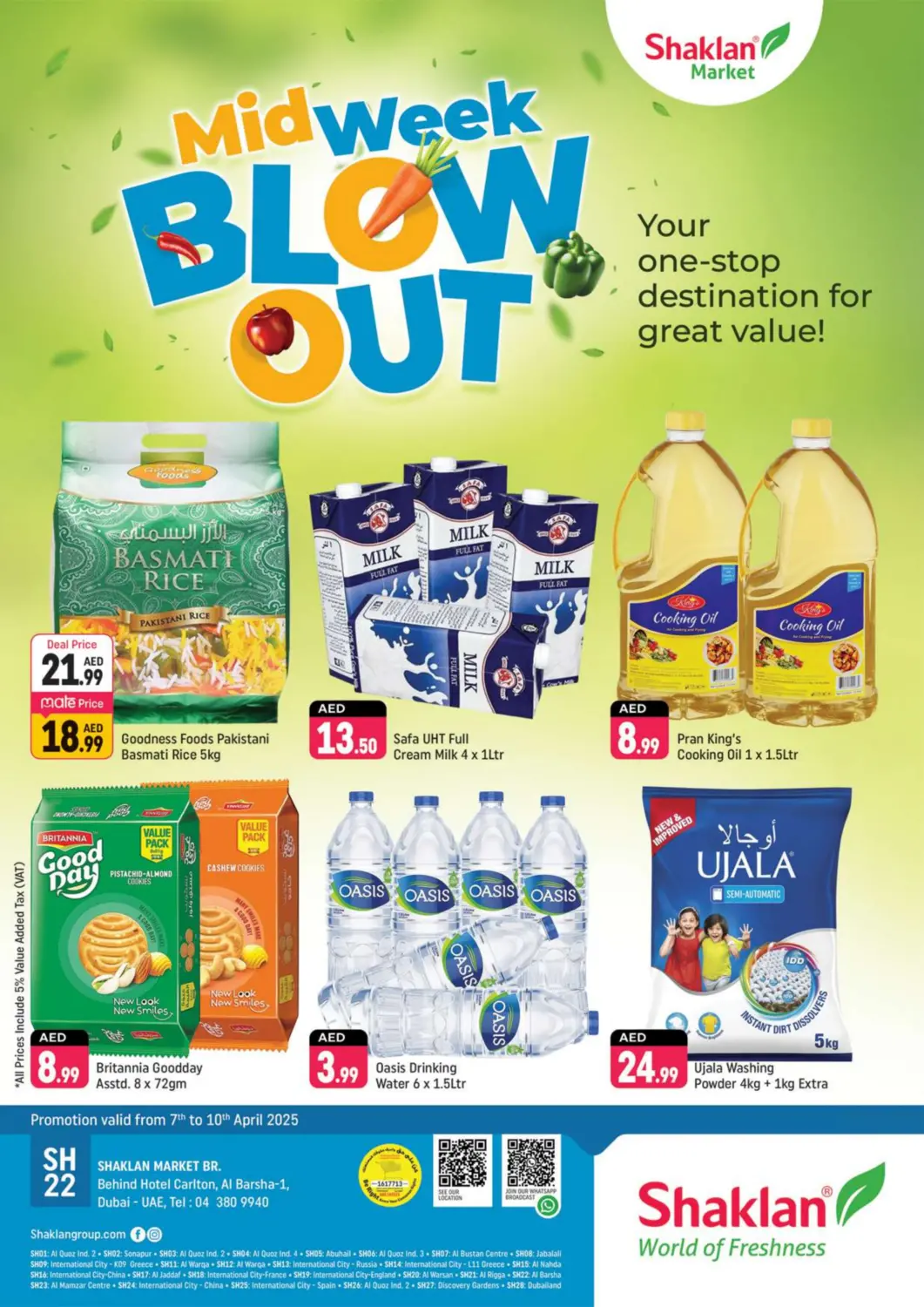 UAE - Dubai Shaklan  offers in D4D Online. Al Barsha 1, Dubai. . Till 10th April