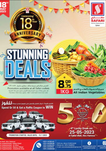 Qatar - Doha Safari Hypermarket offers in D4D Online. Stunning Deals. . Only On 18th May