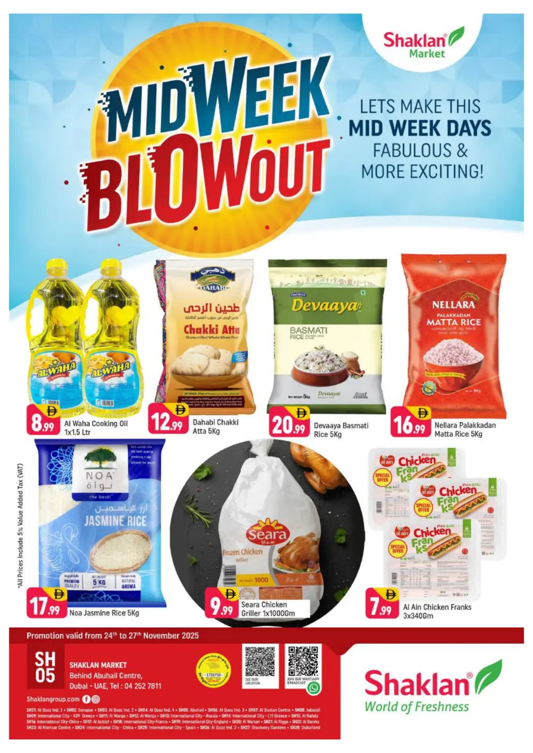 UAE - Dubai Shaklan  offers in D4D Online. Behind Abuhail Centre, - Dubai. . Till 27th November