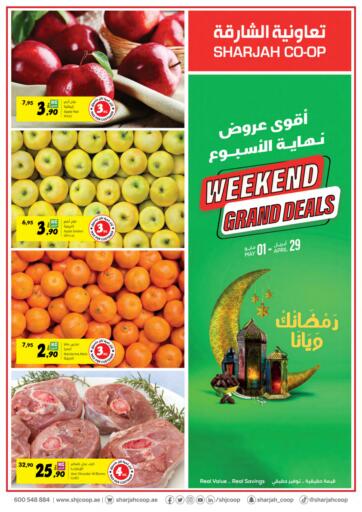 UAE - Sharjah / Ajman Sharjah Co-Op Society offers in D4D Online. Weekend Grand Deals. . Till 01st May