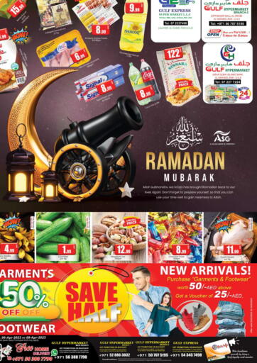 UAE - Ras al Khaimah Gulf Hypermarket LLC offers in D4D Online. Ramadan Mubarak. . Till 9th April