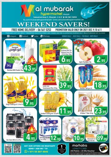 UAE - Sharjah / Ajman Al Mubarak Hypermarket Sharjah offers in D4D Online. Weekend Savers. . Till 11th December