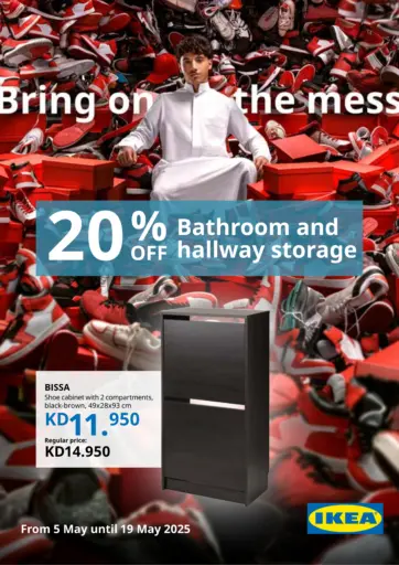 IKEA - Bring On The Mess in Kuwait Offers - Kuwait Bring On The Mess