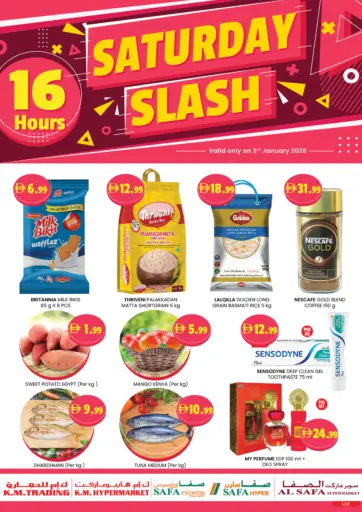 SATURDAY SLASH (16 HRS) 3RD JANUARY 2026