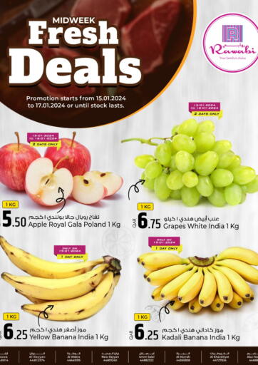 Qatar - Al Daayen Rawabi Hypermarkets offers in D4D Online. Fresh Deals. . Till 17th January