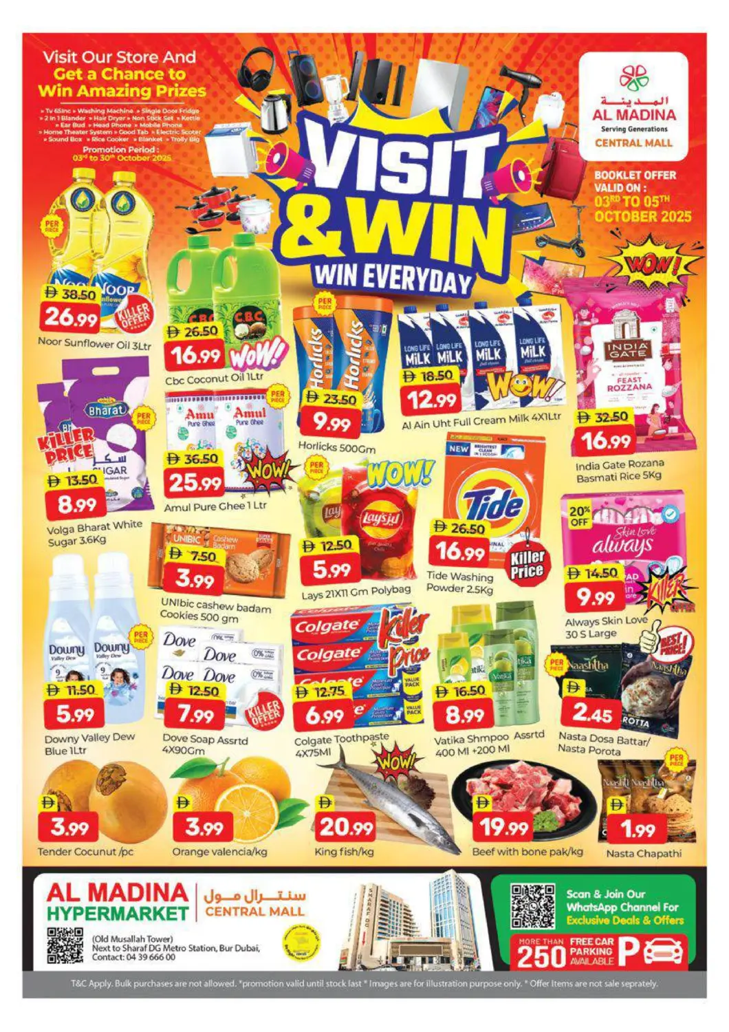 UAE - Dubai Al Madina  offers in D4D Online. Central Mall , Dubai. . Till 5th October