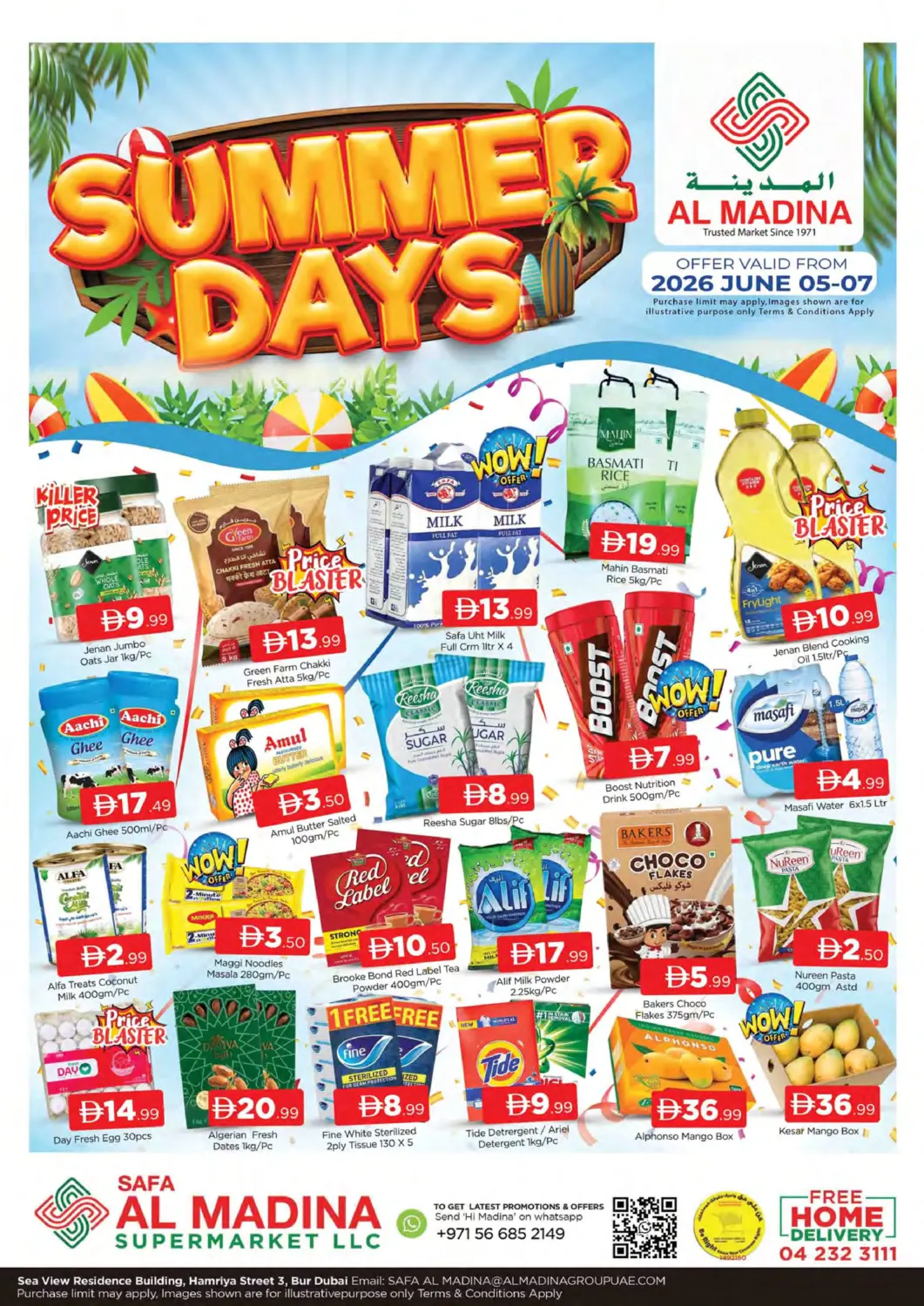 UAE - Dubai AL MADINA (Dubai) offers in D4D Online. Safah Al Madina-Burdubai. . Till 7th June
