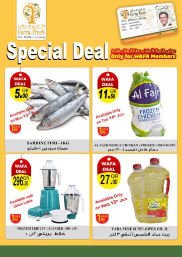 Qatar - Al-Shahaniya Carry Fresh Hypermarket offers in D4D Online. Special Deal. . Till 15th June