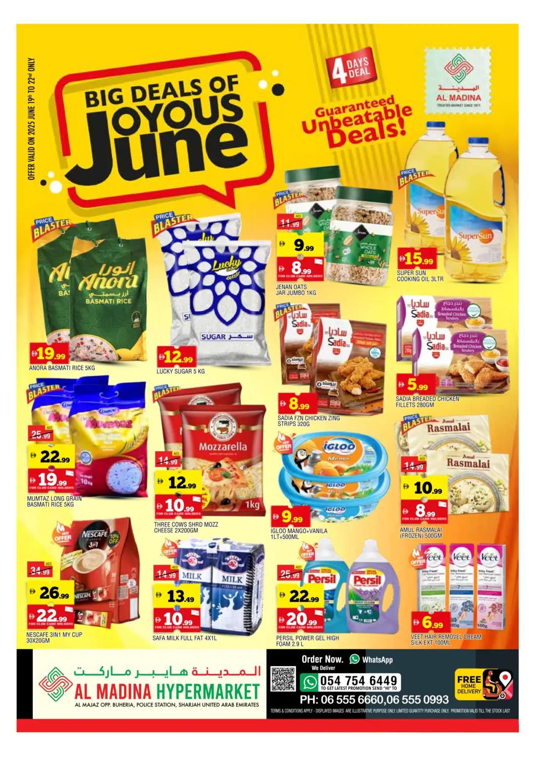 UAE - Sharjah / Ajman AL MADINA offers in D4D Online. Buhaira- Sharjah. . Till 22nd June