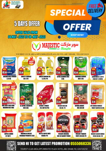 UAE - Abu Dhabi Majestic Supermarket offers in D4D Online. Special Offer. . Till 8th may