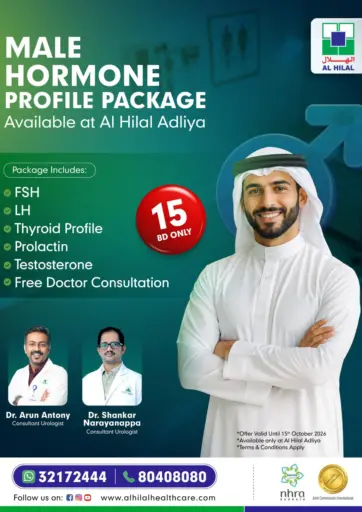 Adliya - Mail Hormone Profile Package