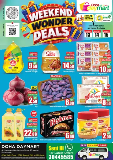 Weekend Wonder Deals