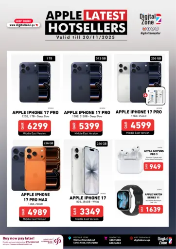 Apple Latest Hotsellers