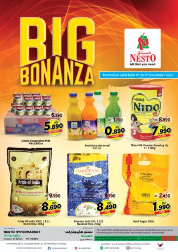 Bahrain NESTO  offers in D4D Online. Big Bonanza. . Till 11th December