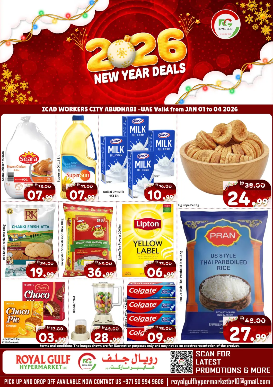 UAE - Abu Dhabi ROYAL GULF HYPERMARKET LLC offers in D4D Online. ICAD Workers City, Abu Dhabi. . Till 4th January