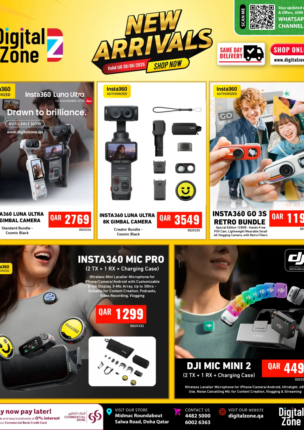 Qatar - Umm Salal Digital Zone Trading offers in D4D Online. New Arrivals. . Till 30th June