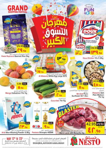KSA, Saudi Arabia, Saudi - Al Hasa Nesto offers in D4D Online. Grand Shopping Festival. . Till 23rd May