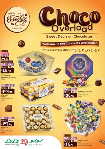 KSA, Saudi Arabia, Saudi - Tabuk LULU Hypermarket  offers in D4D Online. Chocolate Day. . Till 12th July