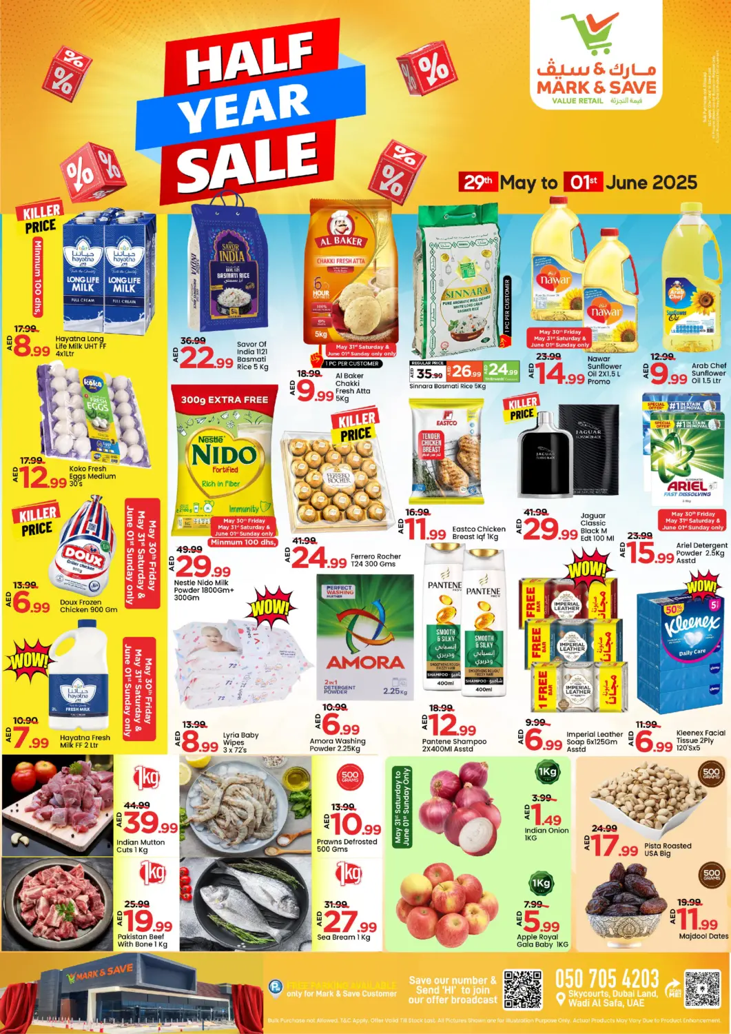 UAE - Dubai Mark & Save offers in D4D Online. Wadi Al Safa 5, Dubailand. . Till 1st June