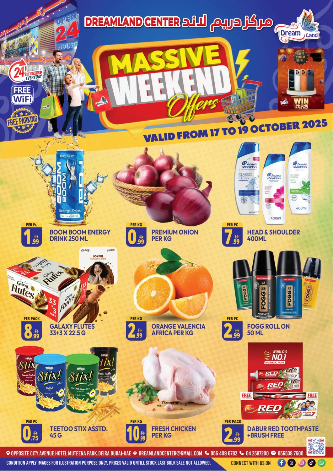 UAE - Dubai Dream Land offers in D4D Online. Muteena, Deira. . Till 19th October