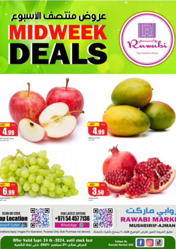 UAE - Sharjah / Ajman Rawabi Market Ajman offers in D4D Online. Mushrif - Ajman. . Only On 24th September