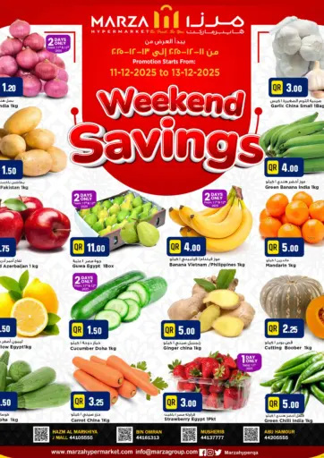 Weekend Savings