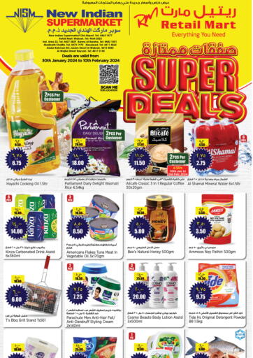 Qatar - Al Rayyan New Indian Supermarket offers in D4D Online. Super Deals. . Till 10th February