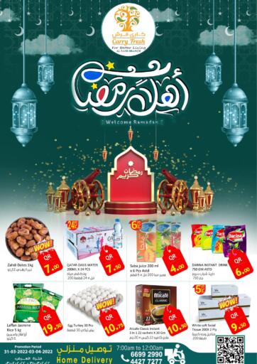 Qatar - Al Wakra Carry Fresh Hypermarket offers in D4D Online. Welcome Ramadan. . Till 3rd April