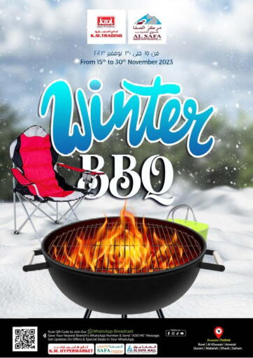 Oman - Muscat KM Trading  offers in D4D Online. Winter BBQ. . Till 30th November
