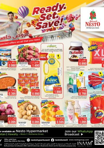 Kuwait - Kuwait City Nesto Hypermarkets offers in D4D Online. Ready Set Save. . Till 31st May