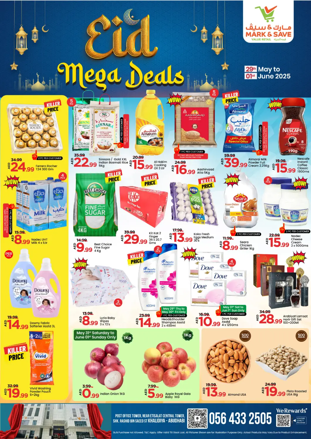 UAE - Abu Dhabi Mark & Save offers in D4D Online. Khalidiyah, Abu Dhabi. . Till 1st June