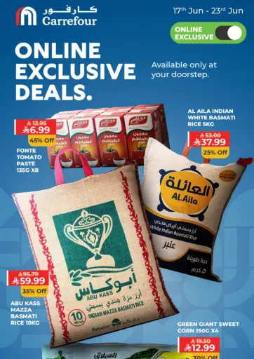 Online Exclusive Deals