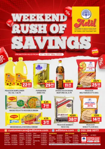 Adil Supermarket - Weekend Rush Of Savings in UAE Offers - United Arab Emirates Weekend Rush Of Savings