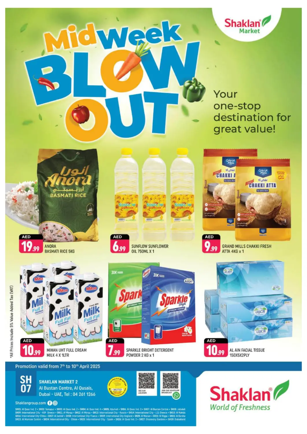 UAE - Dubai Shaklan  offers in D4D Online. Al Bustan Centre, Al Qusais- Dubai. . Till 10th April