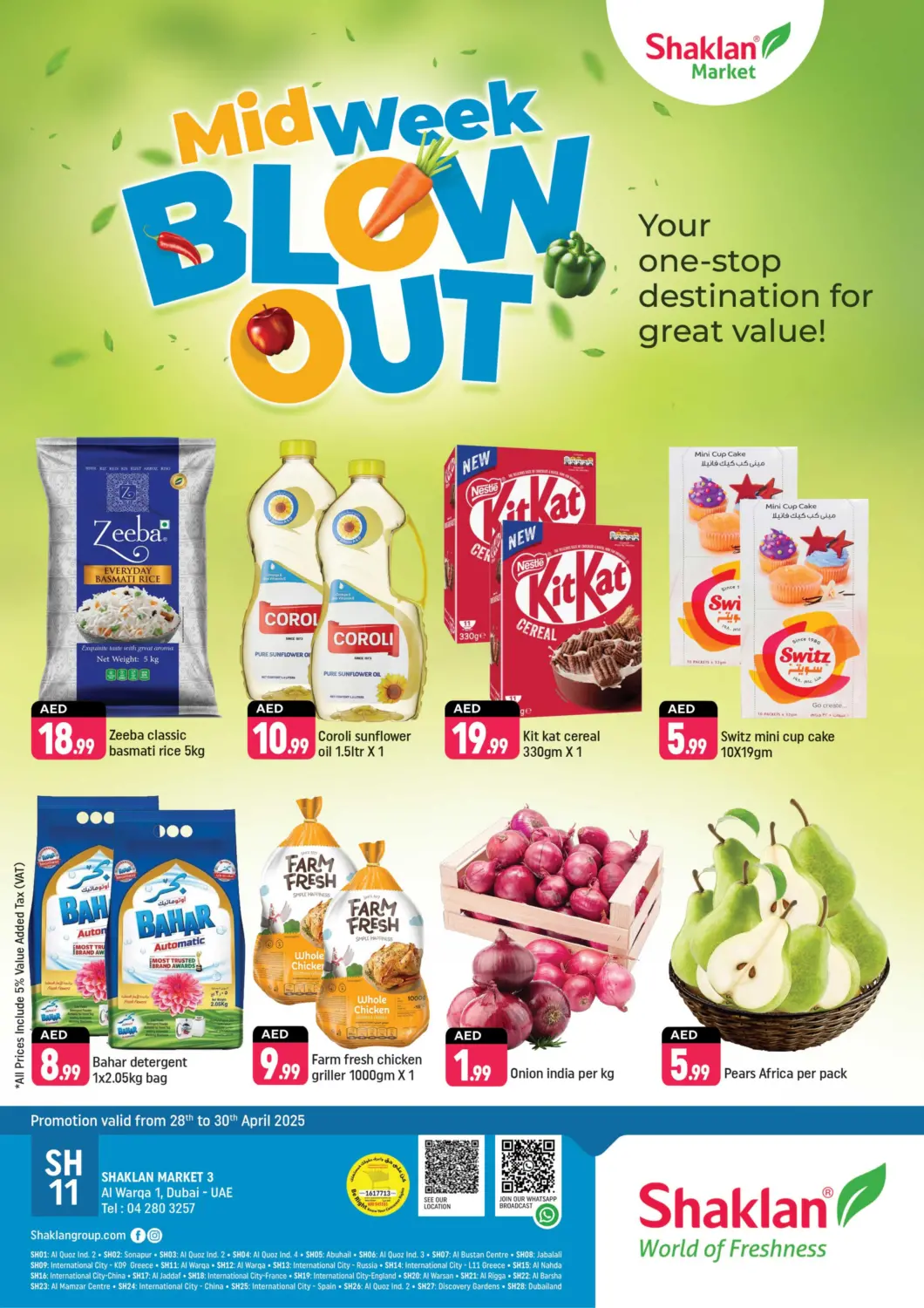 UAE - Dubai Shaklan  offers in D4D Online. Al Warqa 1 , Dubai.. . Till 30th April