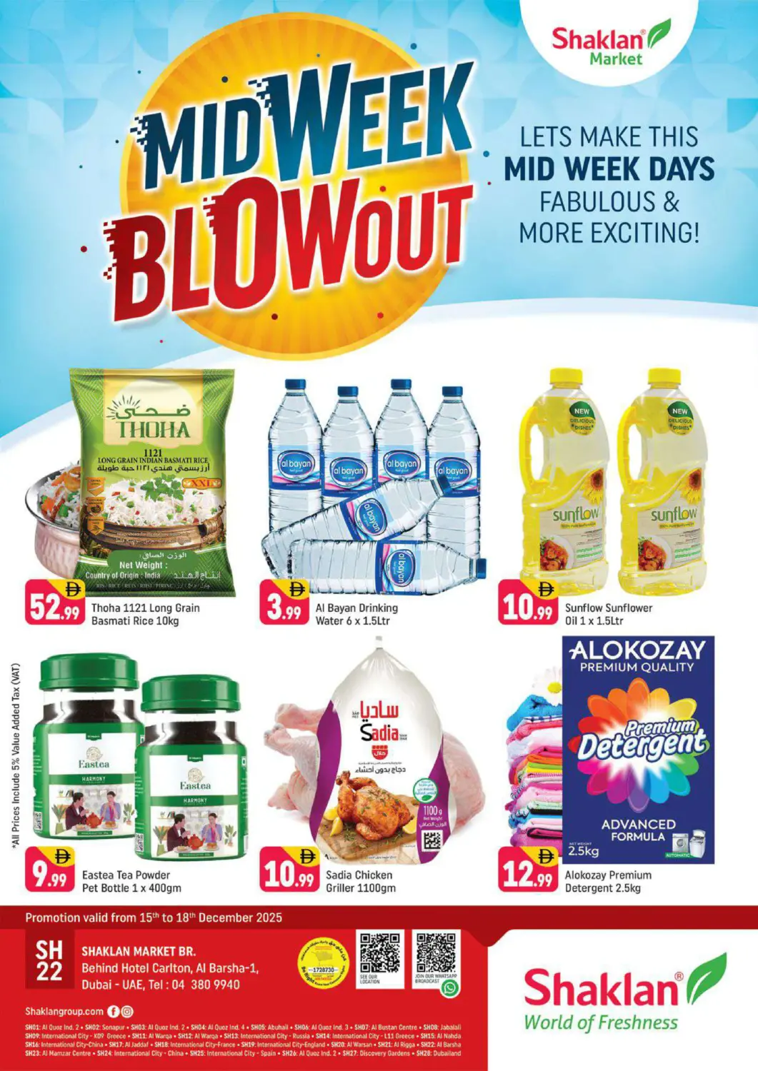 UAE - Dubai Shaklan  offers in D4D Online. Al Barsha 1 - Dubai. . Till 18th December