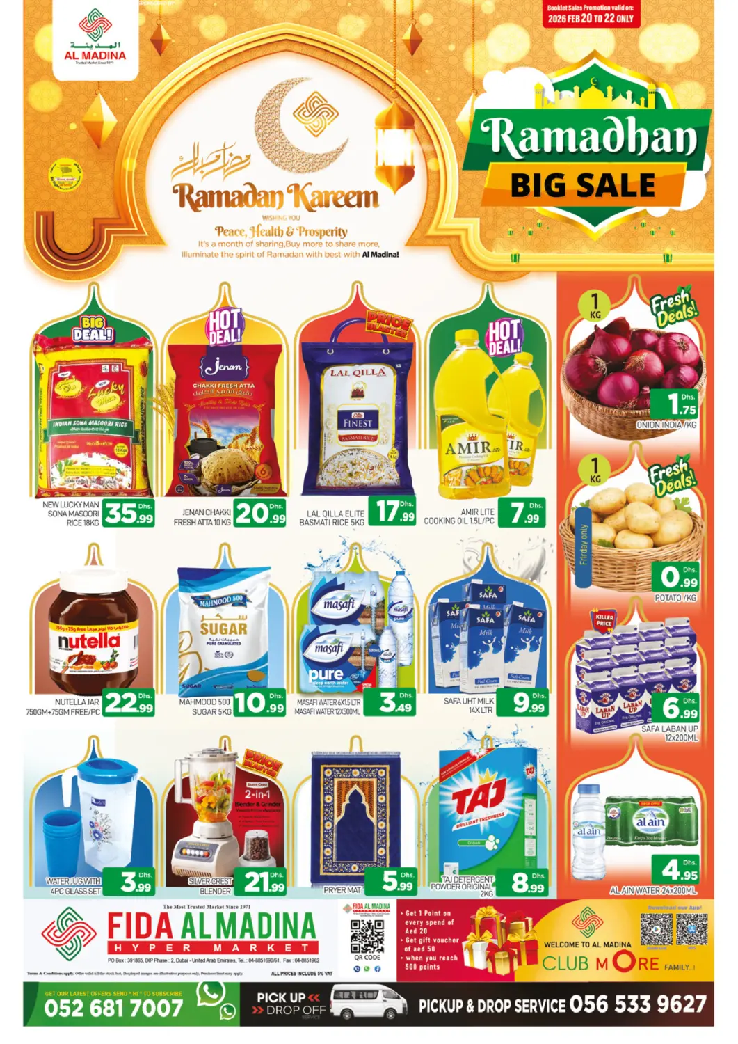 UAE - Dubai AL MADINA (Dubai) offers in D4D Online. Fida Al Madina -DIP 2. . Till 22nd February