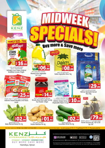 UAE - Sharjah / Ajman Kenz Hypermarket offers in D4D Online. Midweek Specials. . Till 21st February