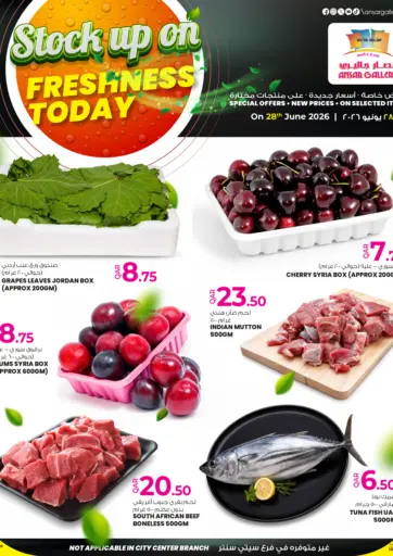 Stock Up On Freshness Today