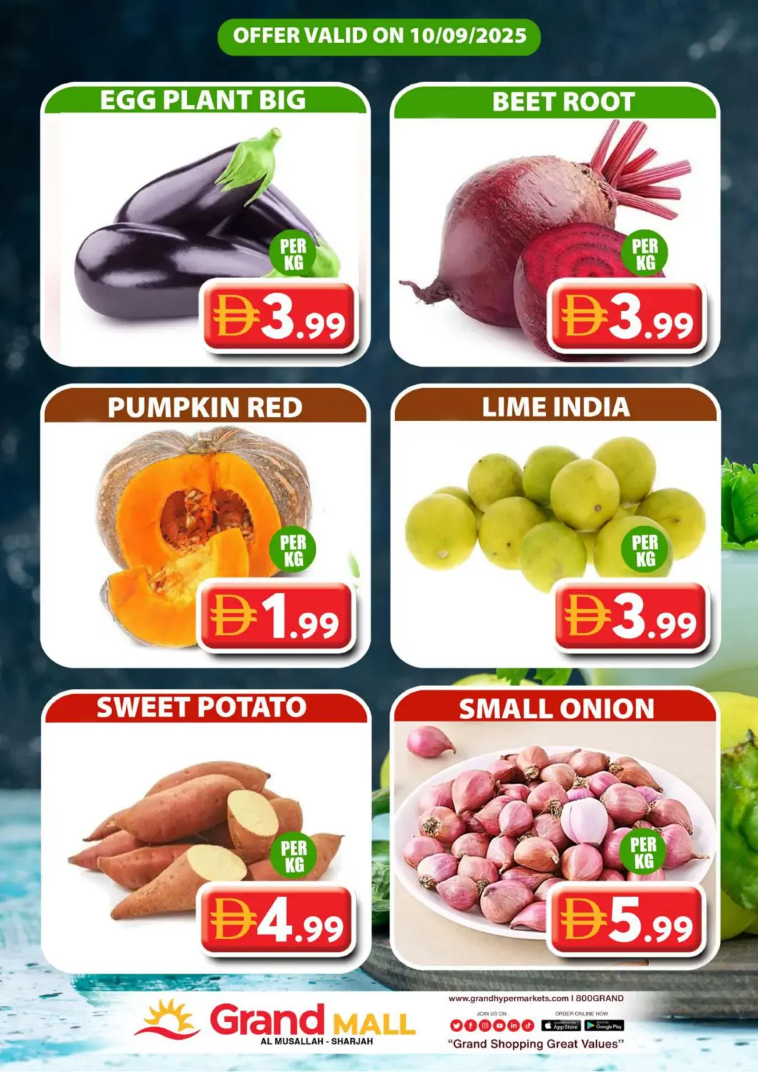 عروض جراند هايبر ماركت الإمارات العربية المتحدة , الامارات - الشارقة / عجمان في دي٤دي أونلاين. المصلى , الشارقة. . فقط في ١٠ سبتمبر