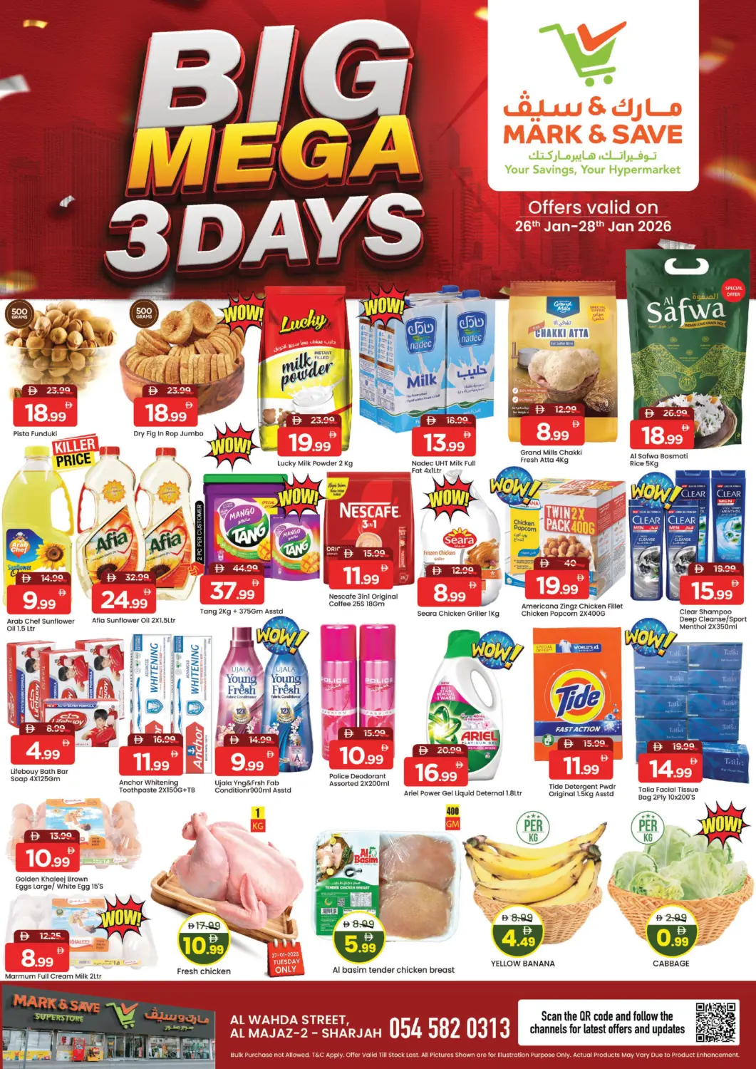 UAE - Sharjah / Ajman Mark & Save offers in D4D Online. Al Wahda St, Al Majaz-2, Sharjah. . Till 28th january