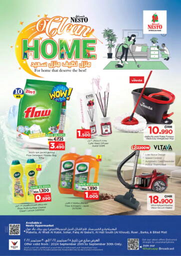 Oman - Muscat Nesto Hyper Market   offers in D4D Online. Clean Home. . Till 30th September