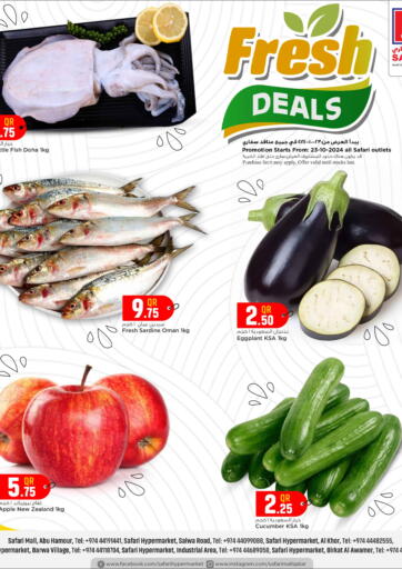 Qatar - Al Daayen Safari Hypermarket offers in D4D Online. Fresh Deals. . Only On 23rd October