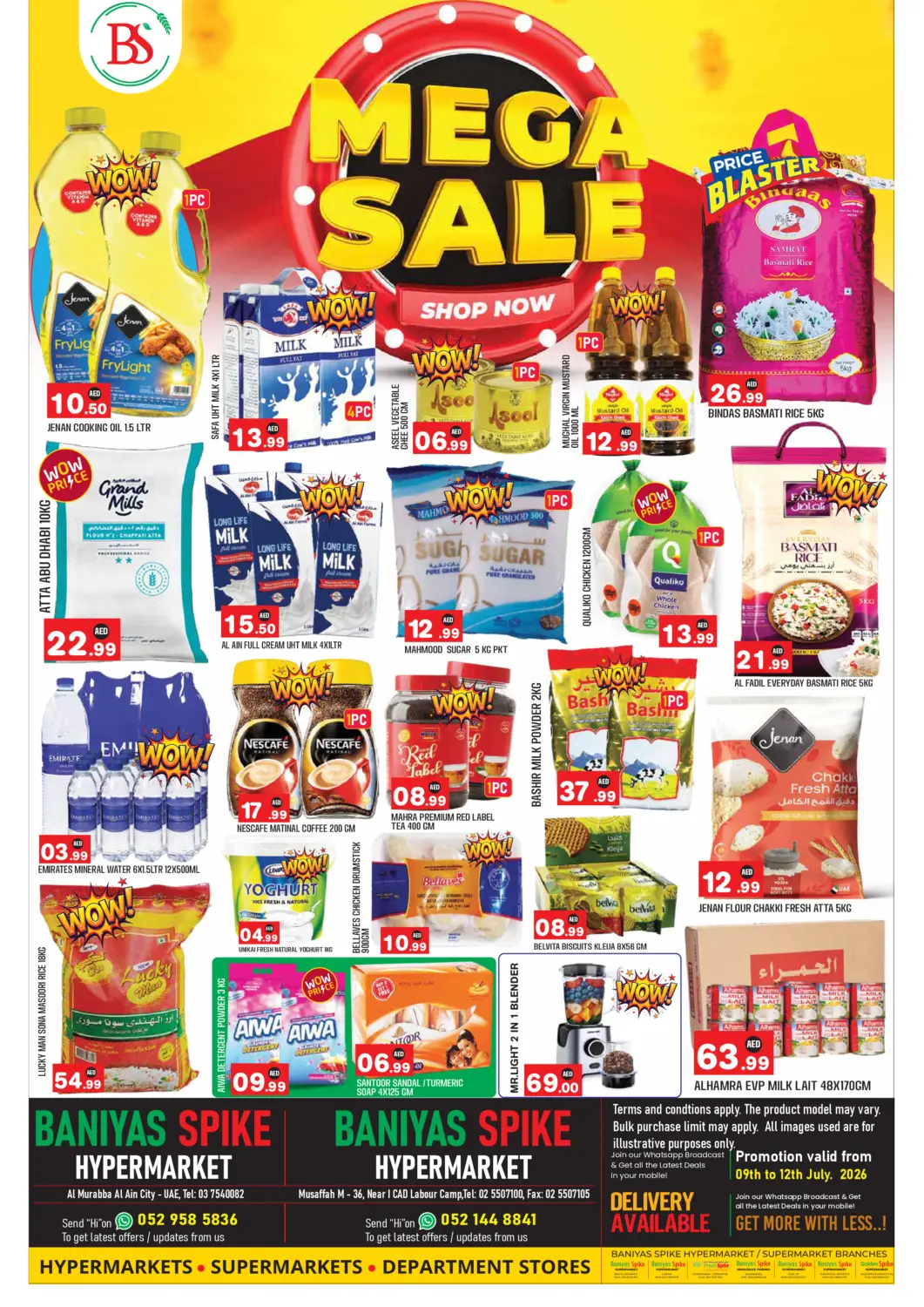 UAE - Abu Dhabi Baniyas Spike  offers in D4D Online. ICAD M-36. . Till 12th July