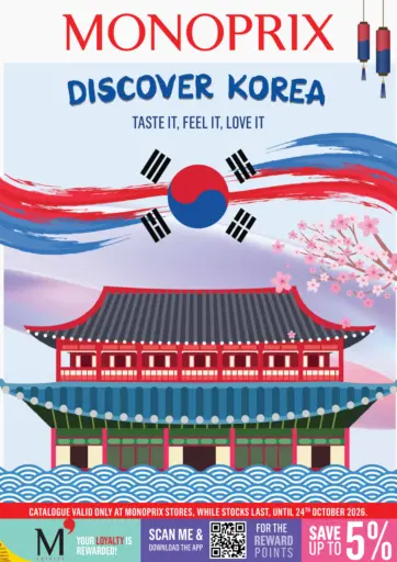 Monoprix Discover Korean Catalog!