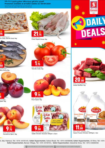 Qatar - Al Khor Safari Hypermarket offers in D4D Online. Daily Deals. . Only On 8th September