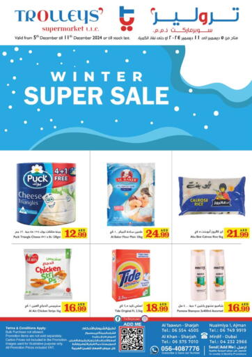 UAE - Dubai Trolleys Supermarket offers in D4D Online. Winter Super Sale. . Till 11th December