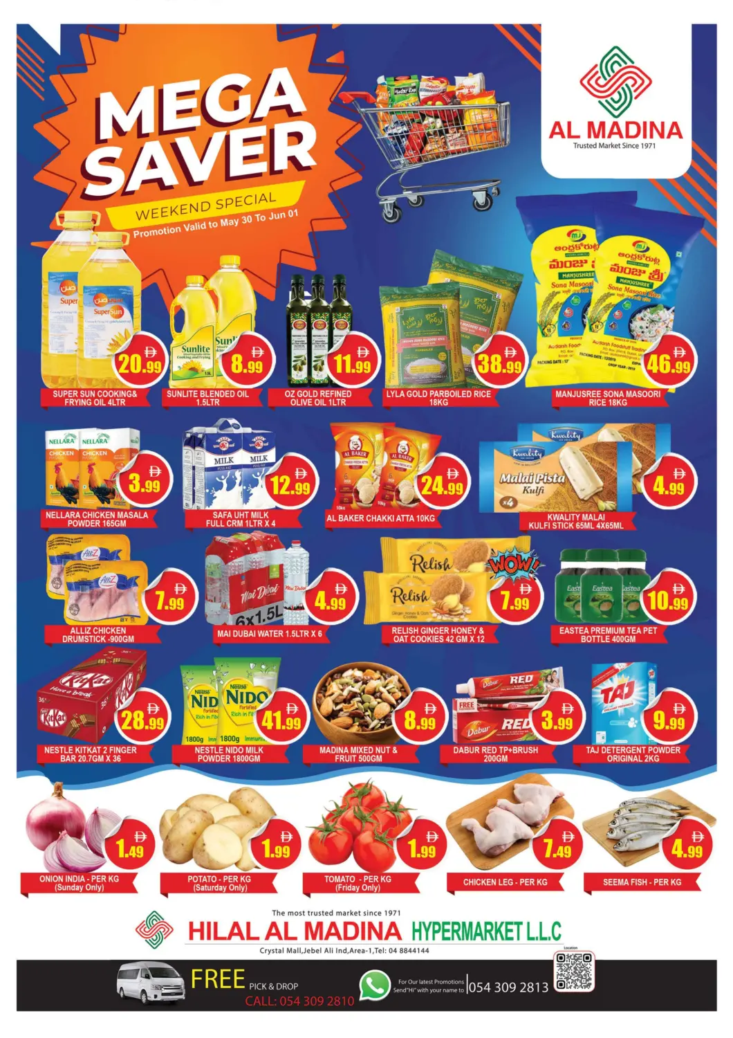 UAE - Dubai AL MADINA (Dubai) offers in D4D Online. Hilal Al Madina - Crystal Mall. . Till 1st June
