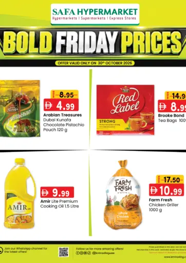 Bold Friday Prices