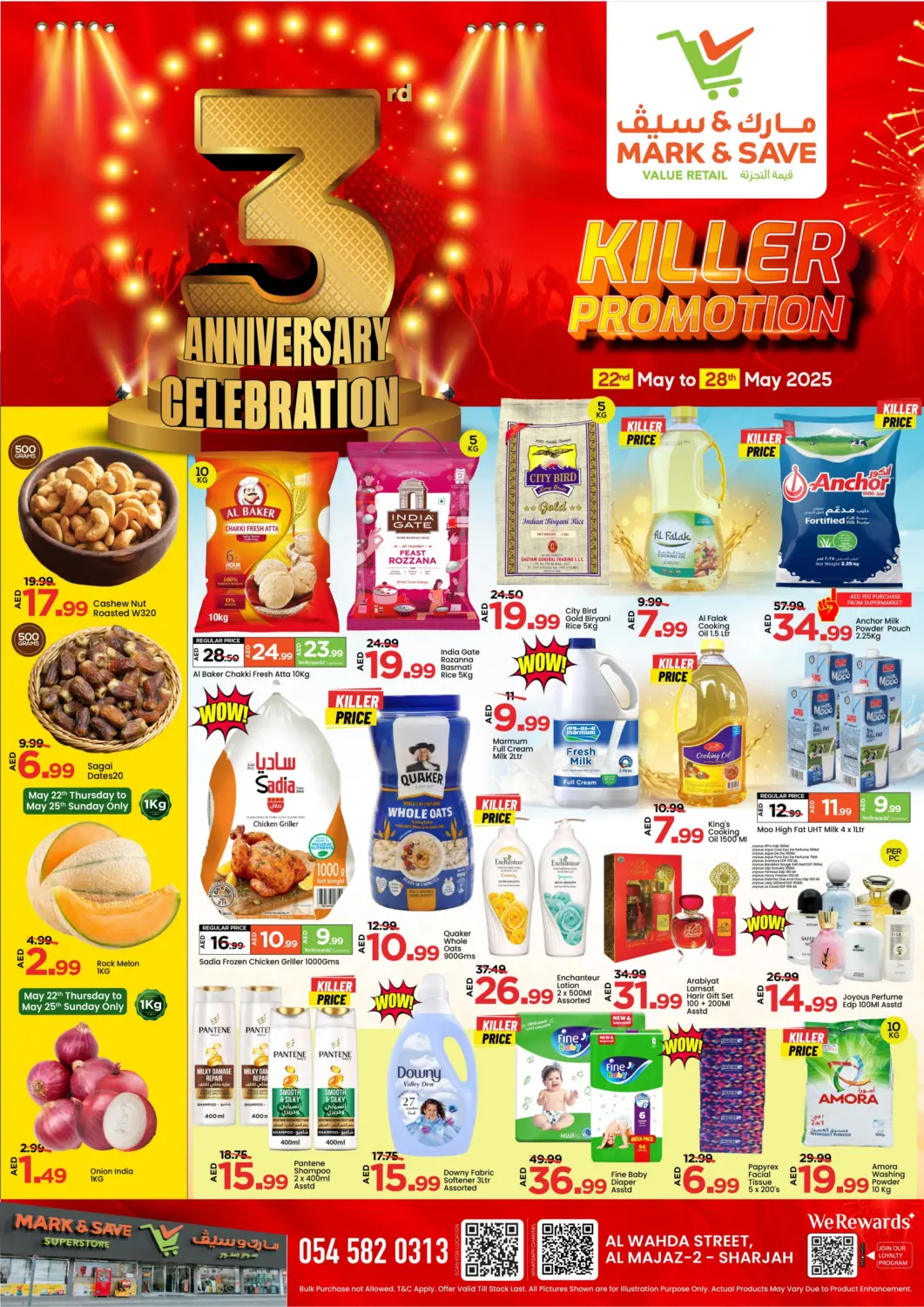 UAE - Sharjah / Ajman Mark & Save offers in D4D Online. Al Majaz 2, Sharjah. . Till 28th May